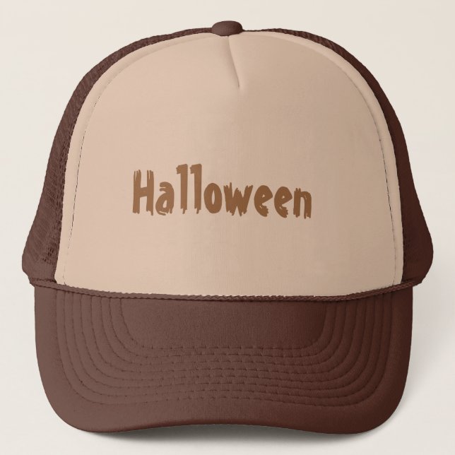 Coola för Skary & Roligt Halloween Trucker-Cap Han Keps (Framsida)