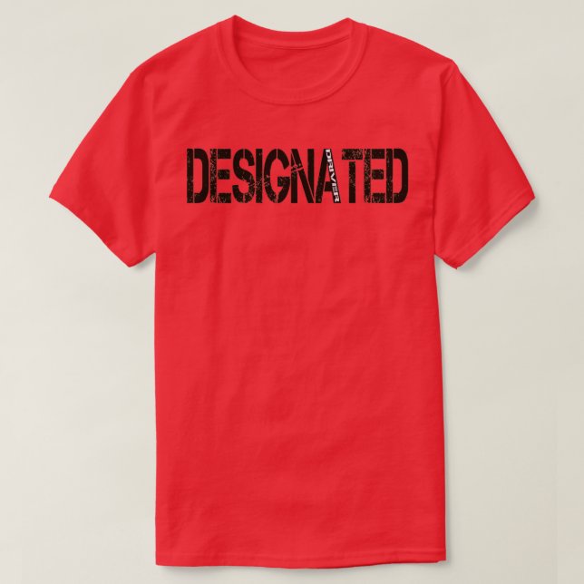 Coola för Sober Driver-drivrutiner T Shirt (Design framsida)