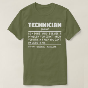 Coola för teknisk Noun Definition Laboratory Worke T Shirt
