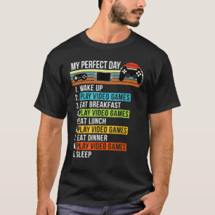 Coola för videospel i min Perfekt Gamer Retro T Shirt