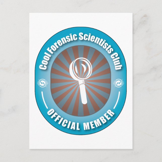 Coola Forensists Klubb Vykort (Framsida)