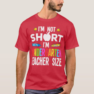 Coola förskollärar konst för män kvinnor förskola t shirt