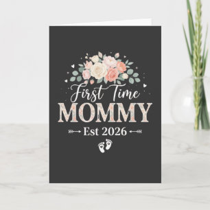 Coola Första Gångens Mamma Est 2026 Ny Mamma Prese Kort