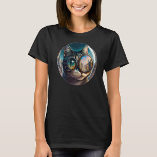 Coola Förstoringsglasets hölje Retro Electro Funny T Shirt