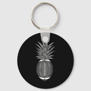 Coola Fotboll Ananas Roliga Spark Fotboll Fan Idro Nyckelring