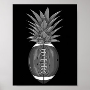 Coola Fotbolls Ananas Roliga Sparkbyxor Fläkt Atle Poster