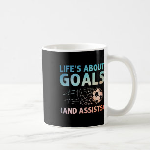 Coola fotbollskonst för män kvinnor fotbollsentusi kaffemugg