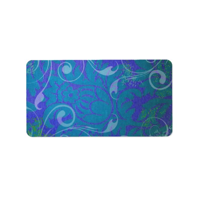 COOLA FOTO COLLAGE Skriv ut din egen etikett Adressetikett (Framsidan)