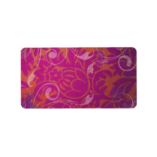 COOLA FOTO COLLAGE Skriv ut din egen etikett Adressetikett (Framsidan)