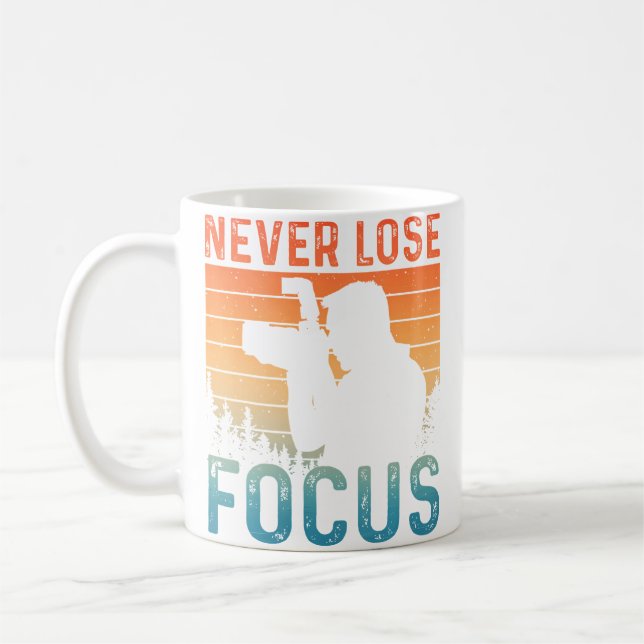 Coola fotodesign för män och kvinnor Kamera Foto Kaffemugg (Vänster)