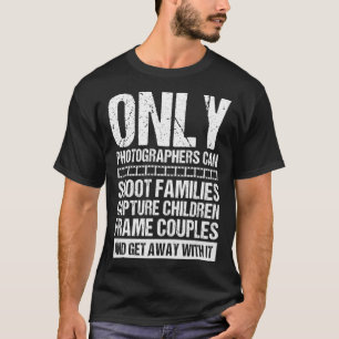 Coola Fotograf För manar damfotografikamera T Shirt
