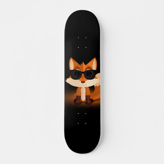 Coola Fox Mini Skateboard Bräda 18,5 Cm (Framsida)