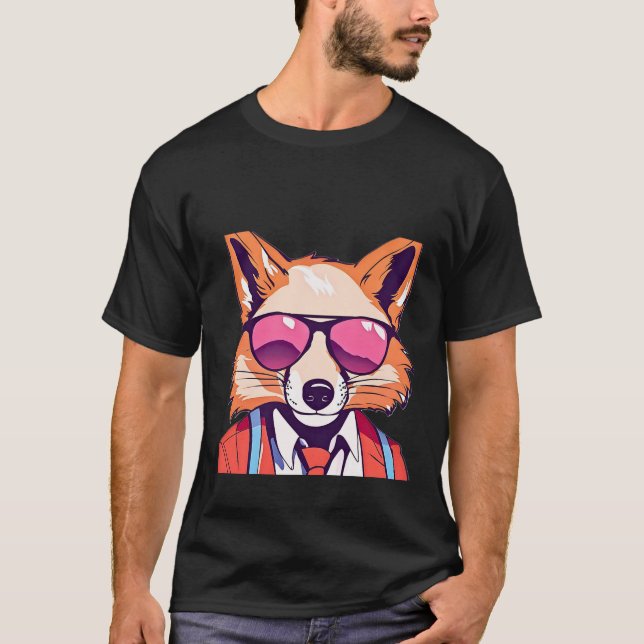 Coola Fox T Shirt (Framsida)