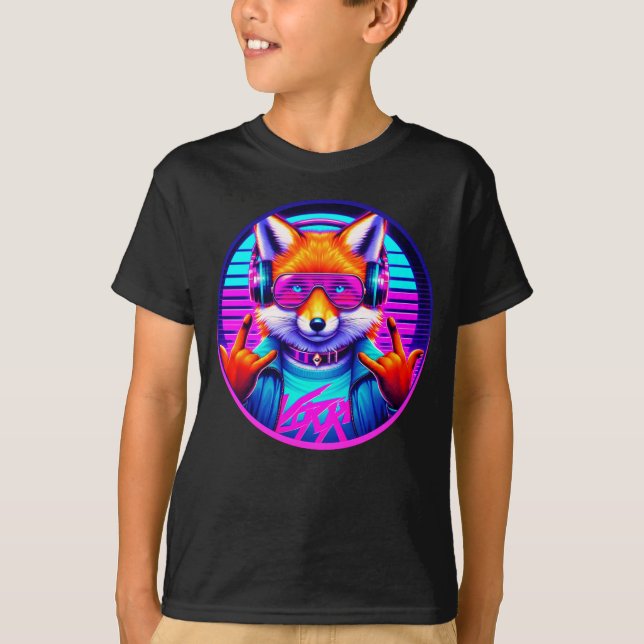 Coola Fox T Shirt (Framsida)
