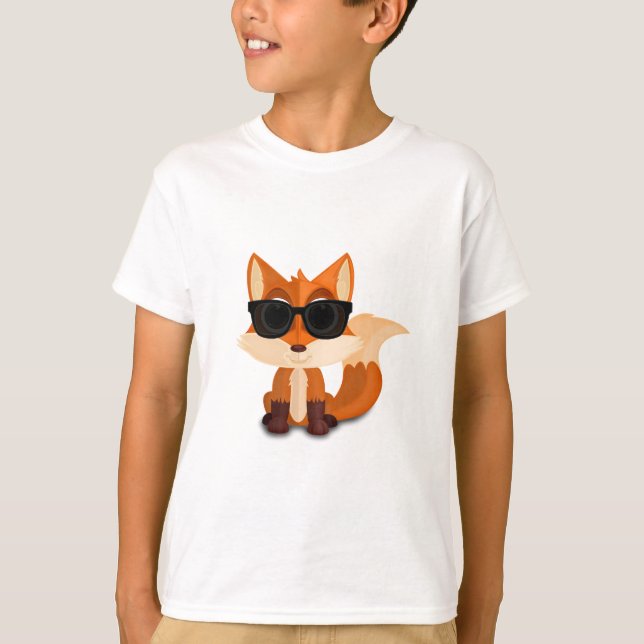 Coola Fox Tee Shirt (Framsida)