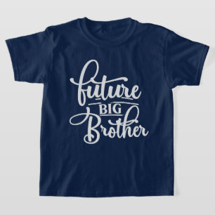 Coola framtida storebror word art t shirt
