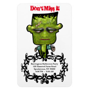 Coola Frank Fright Halloween fest Reminder Magnet