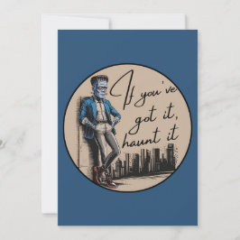 Coola Frankenstein Om du har Har det, Haunt det Inbjudningar