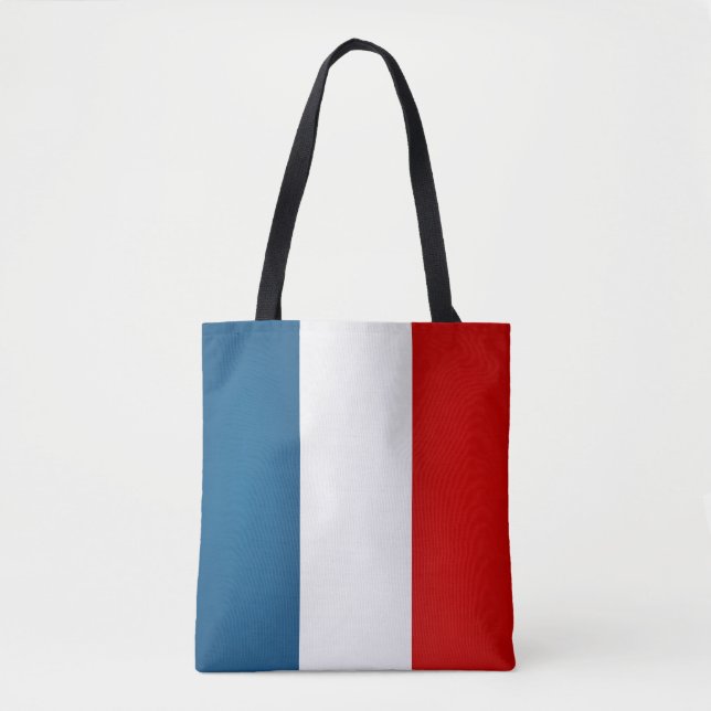 Coola Frankrike Flagga Mode Tygkasse (Framsida)
