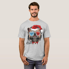Coola Fransk Bulldog-jul T Shirt