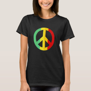 Coola Fredstecken Equality Freedom Hippie T Shirt