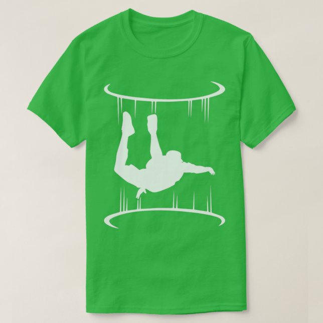 Coola Freefall Freefly Vind Tunnel Bodyflight Indo T Shirt (Design framsida)