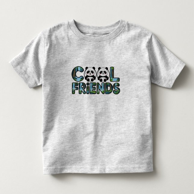 Coola Friends Panda T Shirt (Framsida)