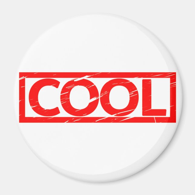 Coola Frimärke Magnet (Framsidan)