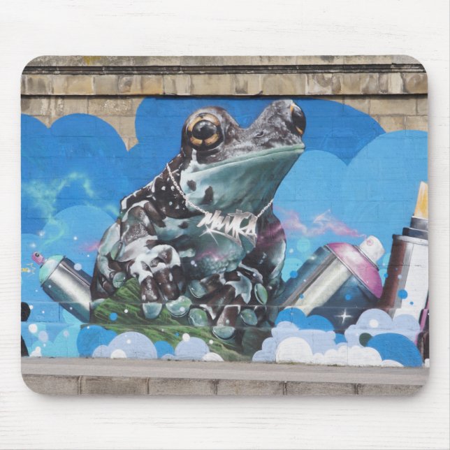 Coola Frog mellan spray Cans Graffiti Musmatta (Framsidan)