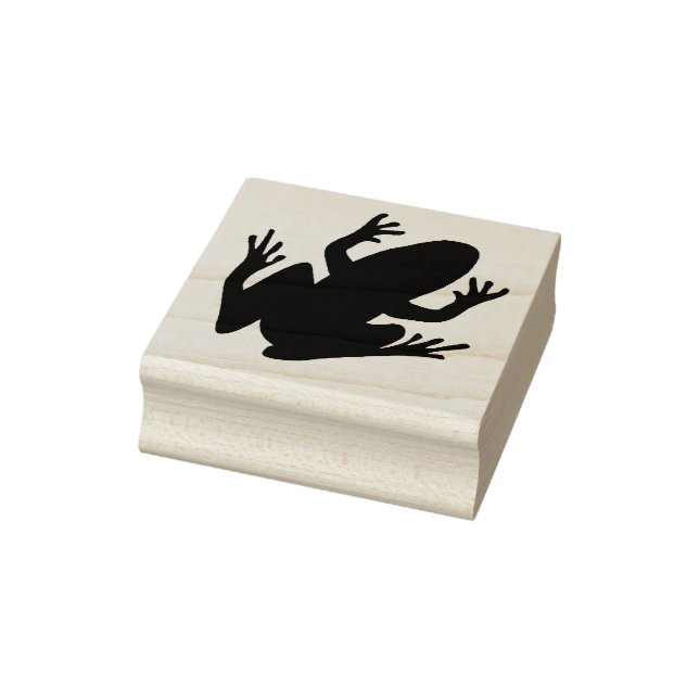 Coola Frog Silhouette Stämpel (Stämpel)