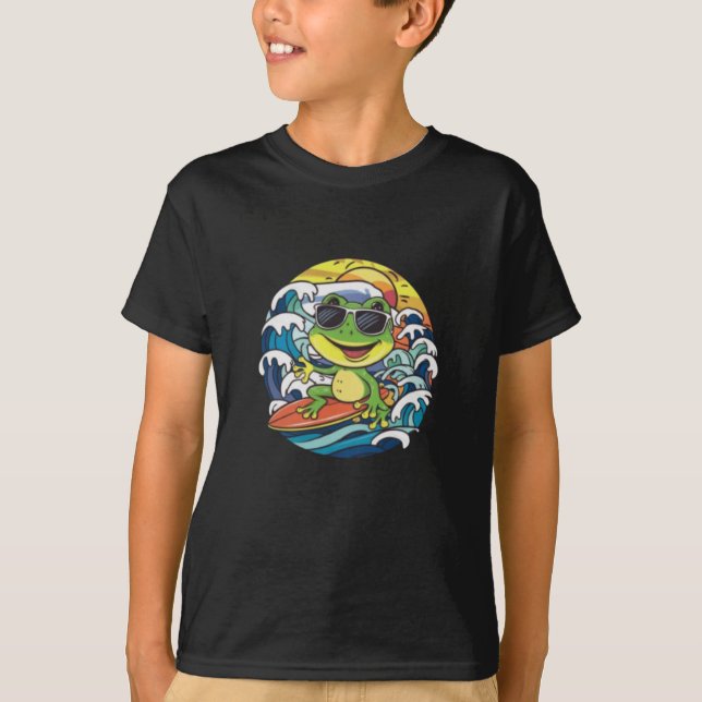 Coola Frog T Shirt (Framsida)