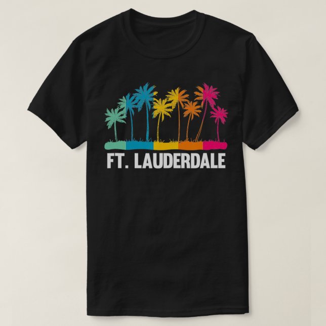 Coola FT Lauderdale Beach Florida Unique Beach Coo T Shirt (Design framsida)