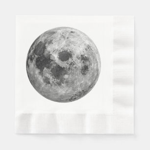 Coola Full Moon Graphic Space Astronomy Science Pappersservett