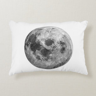 Coola Full Moon Graphic Space Astronomy Science Prydnadskudde