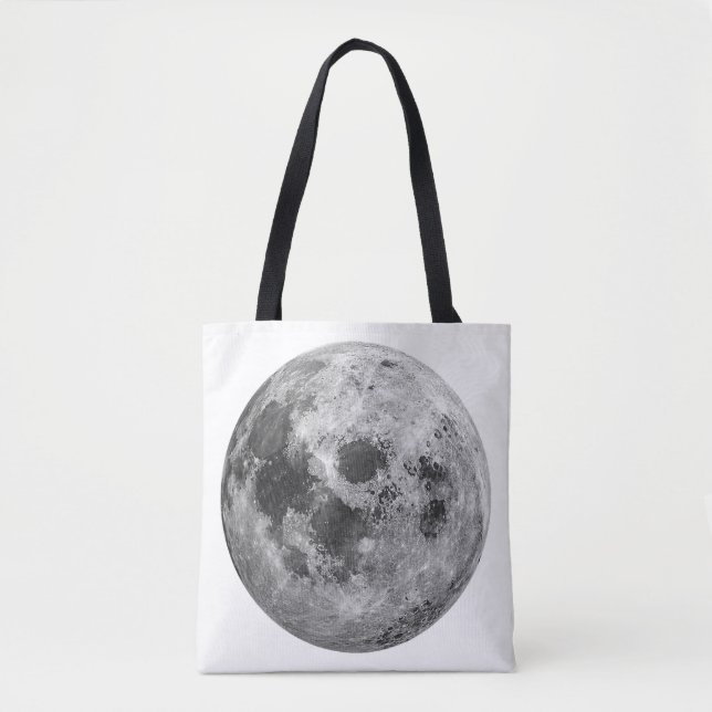 Coola Full Moon Graphic Space Astronomy Science Tygkasse (Framsida)