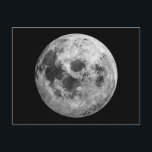 Coola Full Moon Graphic Space Astronomy Science Vykort<br><div class="desc">Coola Full Moon Graphic Space Astronomy Science</div>