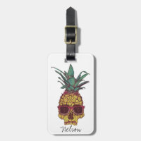 Coola Funky Geek Pineapple Punk Anpassningsbar Fär