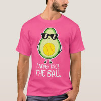 Coola Funny Avocado Softball Älskare