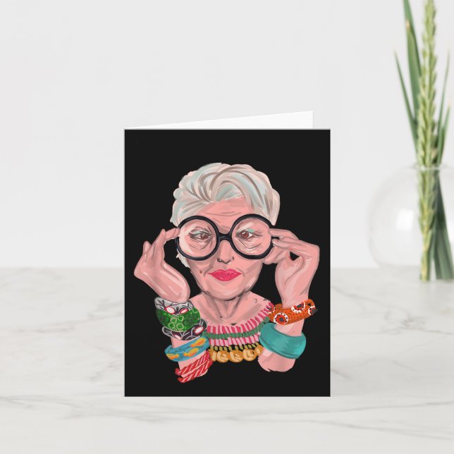 Coola Funny Grandma Grandmor Snyggt Gift Summer Kort (Framsida)
