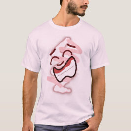 Coola Funny Laughing Ansikte Emoji T Shirt