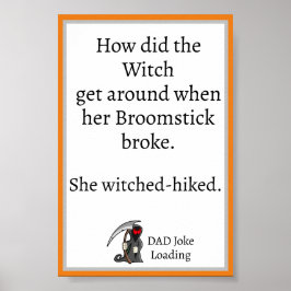 Coola Funny Pappa Joke Design Poster