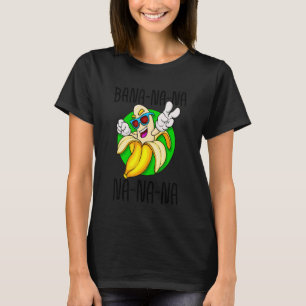 Coola Funny Sarkastic Banana Illustration Graphic T Shirt