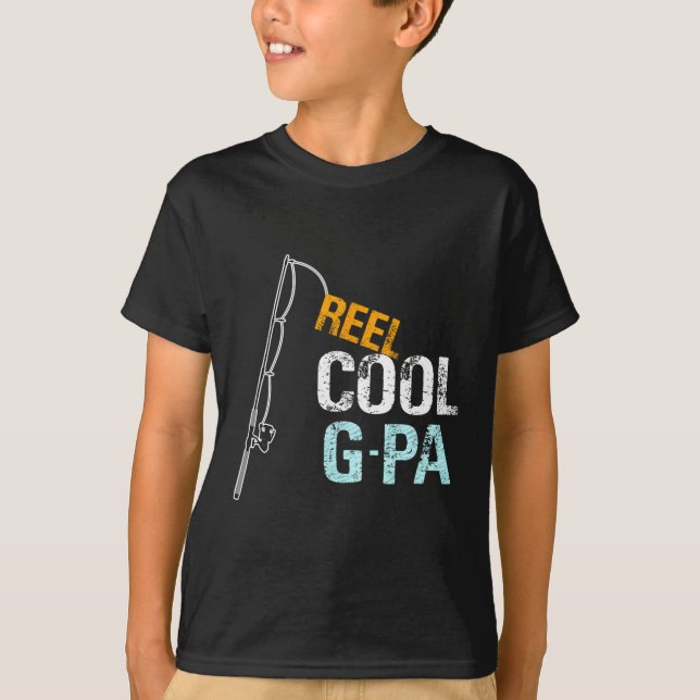 Coola G-pa Graphic G-pa Gift från mordotter Gra T Shirt (Framsida)