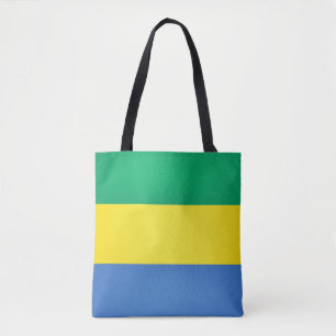 Coola Gabon Flagga Mode Tygkasse