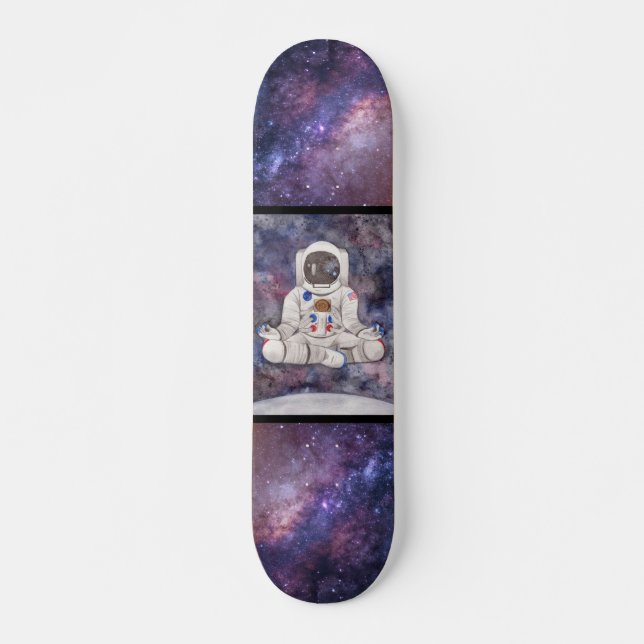 Coola Galaxy Astronaut Skateboard (Framsida)
