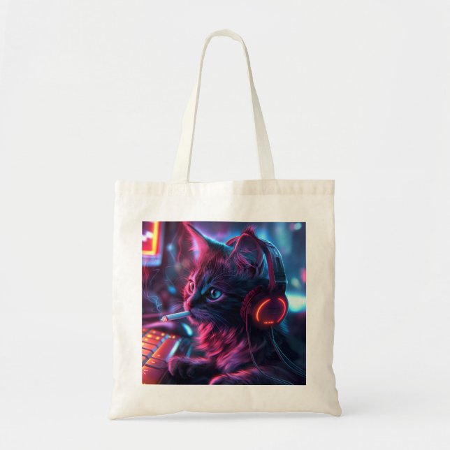 Coola Gamer Cat Smony Tygkasse (Framsidan)