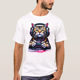 Coola Gamer Cat T Shirt