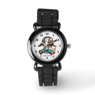 Coola gamer goat lägg till namn armbandsur