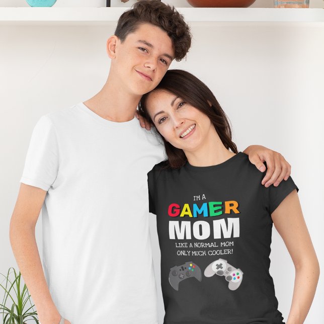 Coola Gamer Mamma T Shirt (Skapare uppladdad)