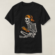 Coola Gamer Skeleton med hörlurar - roligt spel